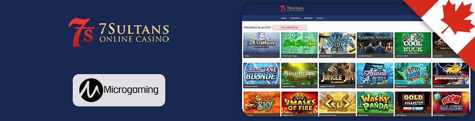 7 sultans casino games and software
