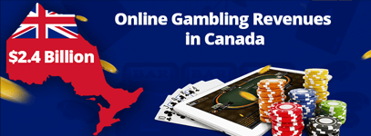 Ontario iGaming Revenues Climb to $2.4 Billion